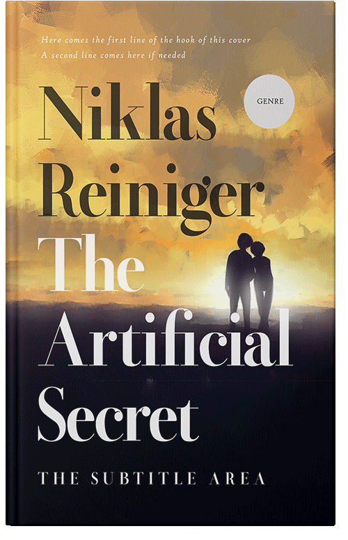 Front view of Cinder #24845 - Premade Romance Book Cover