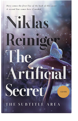 Pre Made Book Cover Martinique