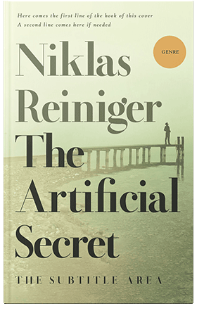 Pre Made Book Cover Beryl Green