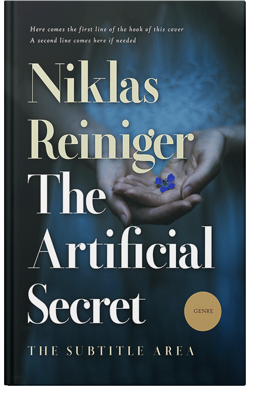 Front view of Big Stone #24854 - Premade Literary Fiction Book Cover