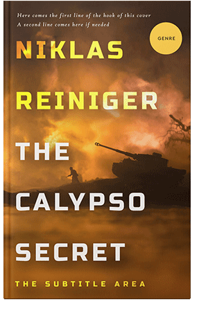 Pre Made Book Cover Hawaiian Tan