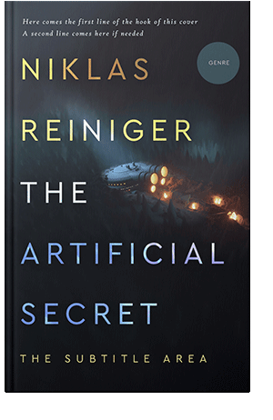 Pre Made Book Cover Cinder