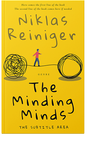 Pre Made Book Cover Gold