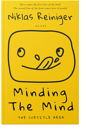 Pre Made Book Cover Gold