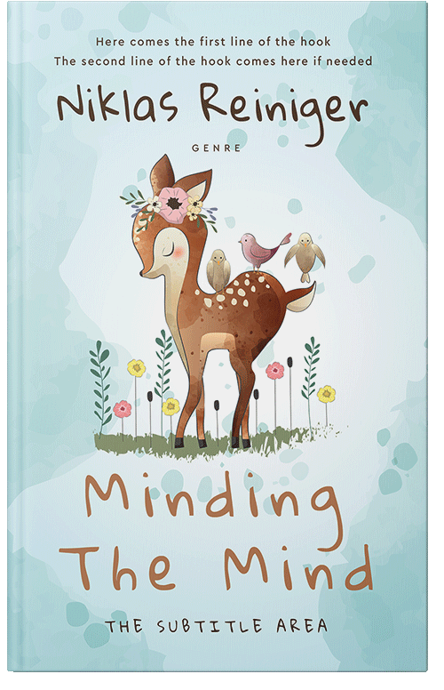 Front view of Swans Down #24882 - Premade Nature Book Cover