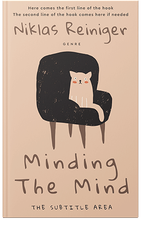 Pre Made Book Cover Wheat