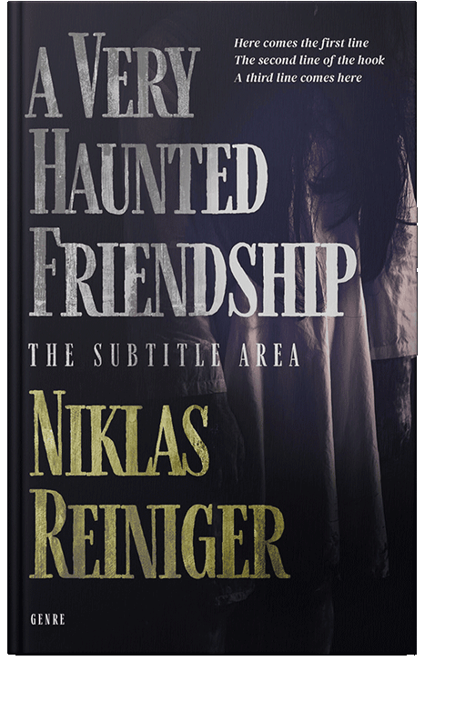 Front view of Cinder #24910 - Premade Fantasy Book Cover