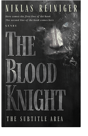 Pre Made Book Cover Cod Gray