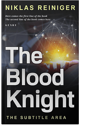 Pre Made Book Cover Stark White