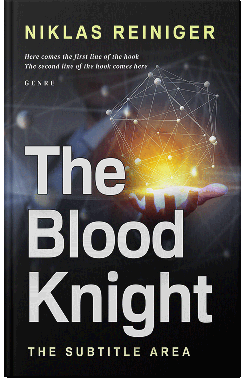 Front view of Stark White #24922 - Premade Science Fiction Book Cover