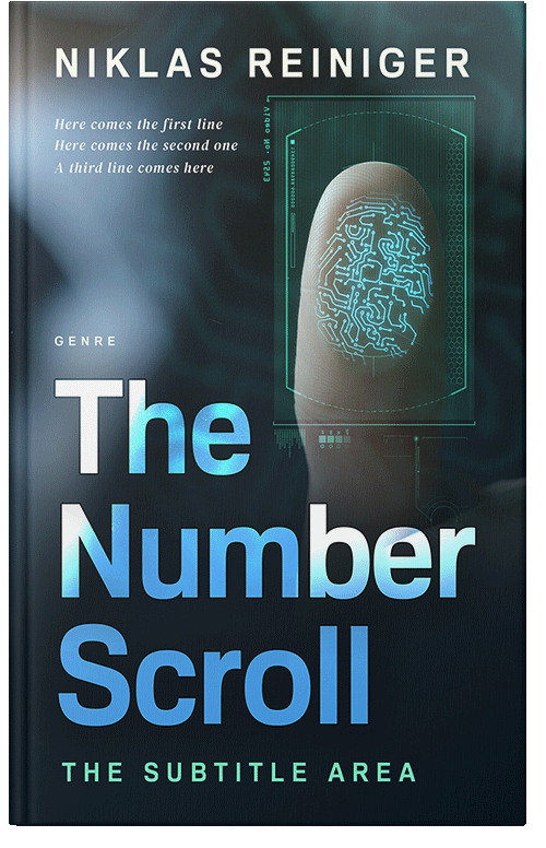 Front view of Timber Green #24923 - Premade Business Book Cover