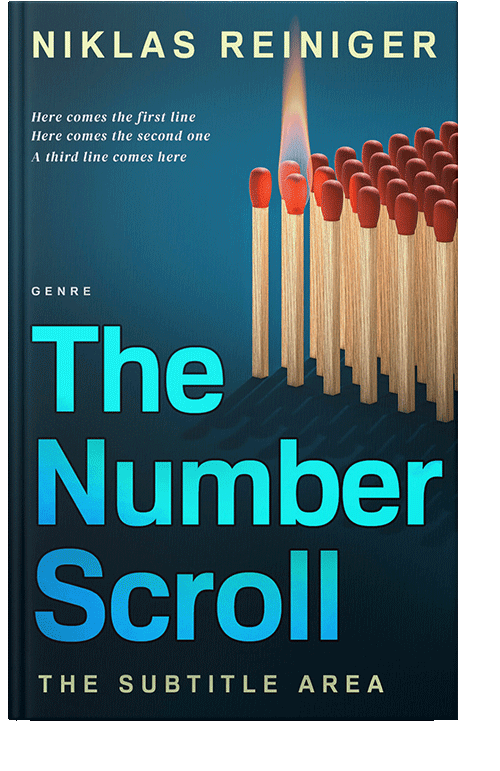 Front view of Tiber #24924 - Premade Apocalyptica Book Cover