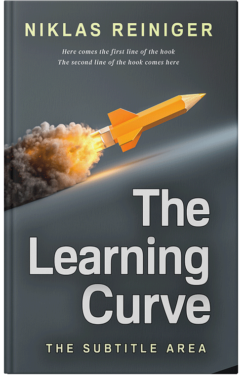 Front view of Mako #24925 - Premade Business Book Cover