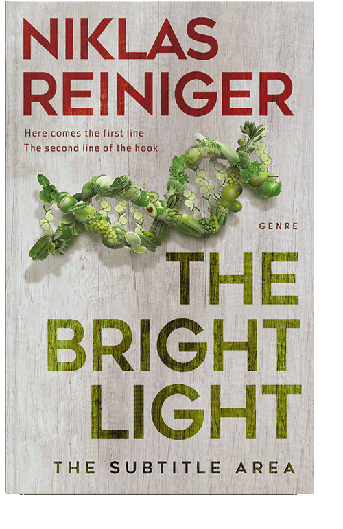 Front view of Swirl #24928 - Premade Health & Dieting & Fitness Book Cover