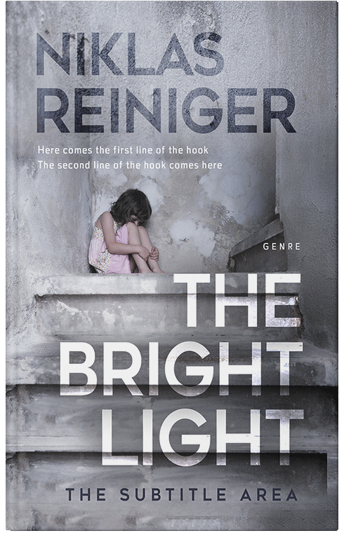 Front view of Manatee #24930 - Premade Children's Book Cover