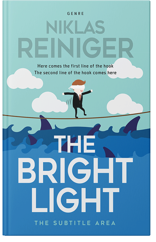 Front view of Premade Business Book Cover - Mariner