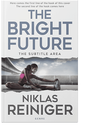 Pre Made Book Cover Mid Gray