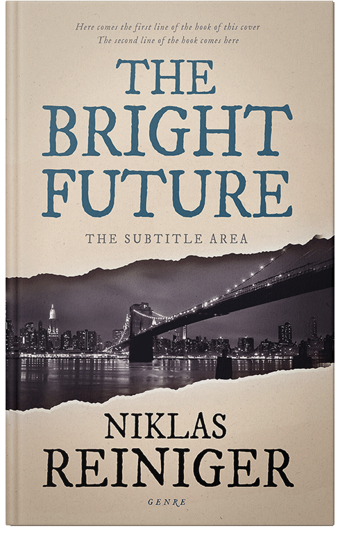 Front view of Tuna #24945 - Premade Mystery & Thriller & Suspense Book Cover