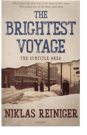 Pre Made Book Cover Akaroa