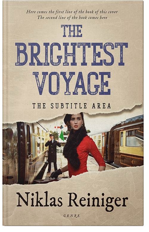 Front view of Premade Romance Book Cover - Akaroa