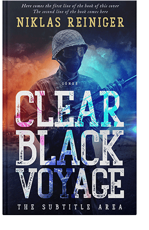 Pre Made Book Cover Clam Shell