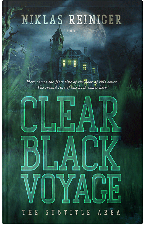 Front view of Firefly #24957 - Premade Horror Book Cover