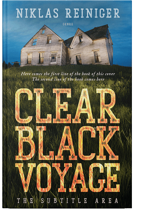 Front view of Tan #24960 - Premade Mystery & Thriller & Suspense Book Cover