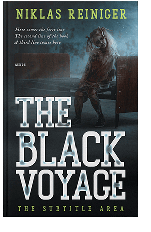 Pre Made Book Cover Shark