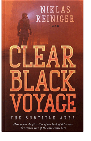 Pre Made Book Cover Mocha