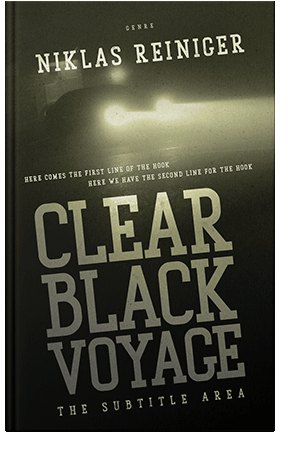 Pre Made Book Cover Hunter Green