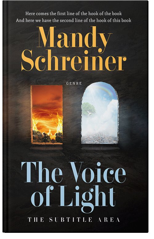 Front view of Pavlova #24970 - Premade Apocalyptica Book Cover