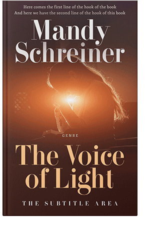 Pre Made Book Cover Cocoa Bean