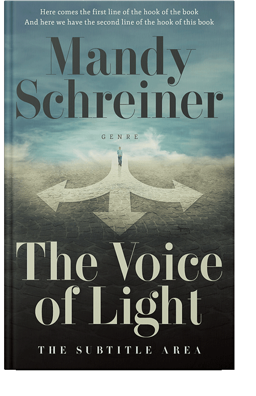 Front view of Outer Space #24977 - Premade Self-Improvement & Self-Help Book Cover