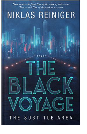 Pre Made Book Cover Biscay