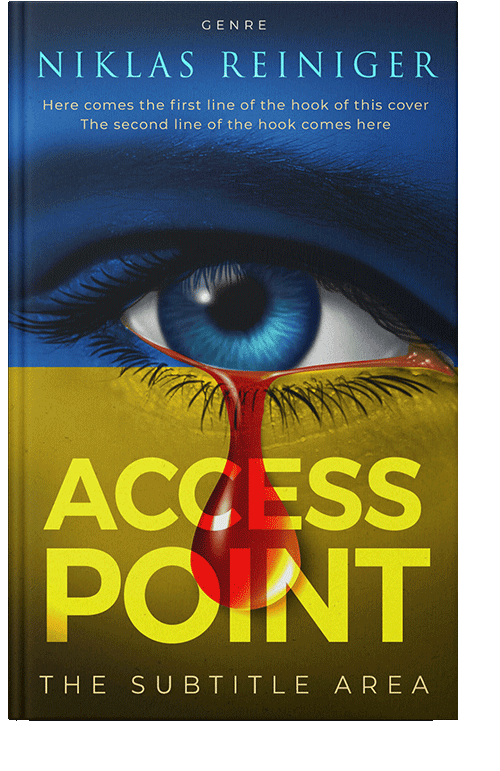 Front view of Pizza #25001 - Premade Apocalyptica Book Cover