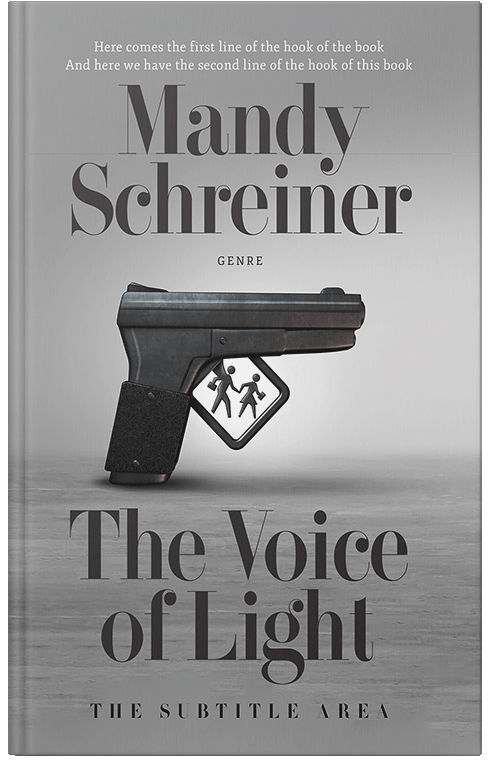 Front view of Silver Chalice #25005 - Premade Apocalyptica Book Cover