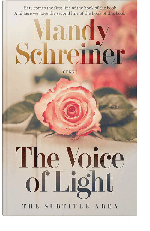 Front view of Bone #25008 - Premade Romance Book Cover