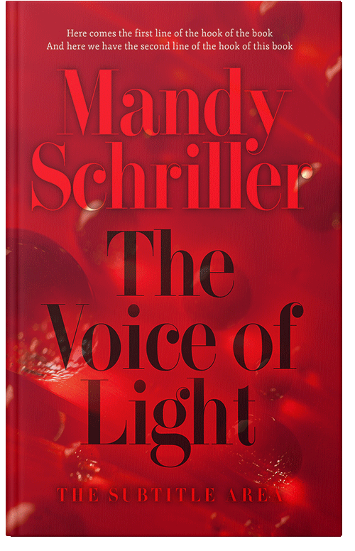 Front view of Premade Nature Book Cover - Monza