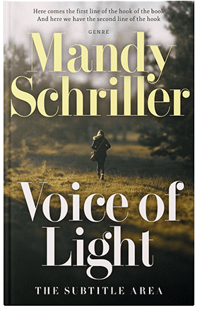 Pre Made Book Cover White Rock