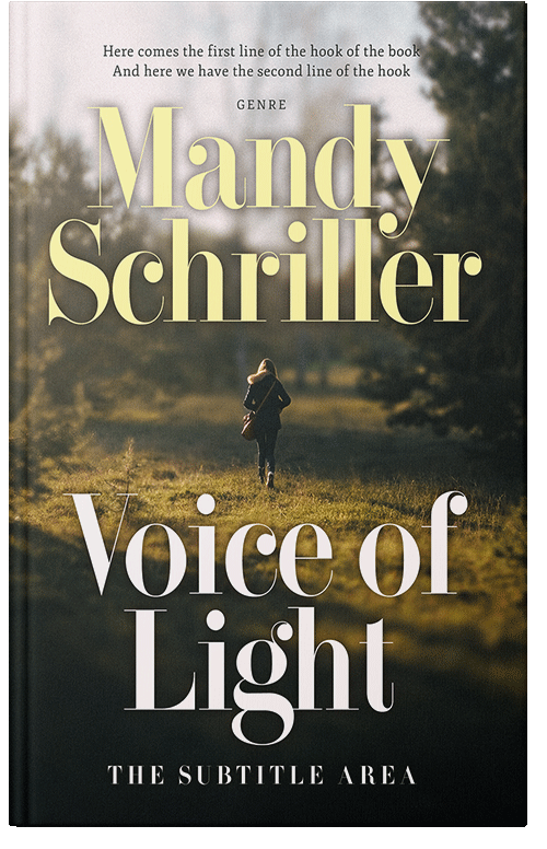 Front view of Premade Mystery & Thriller & Suspense Book Cover - White Rock