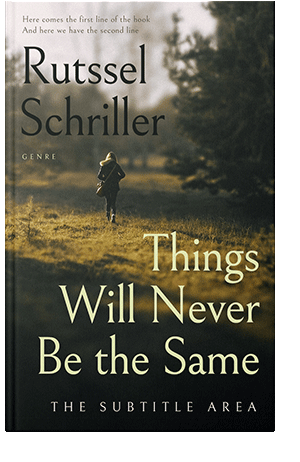 Pre Made Book Cover Akaroa