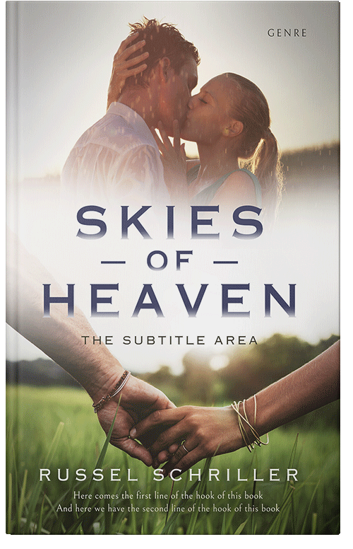 Front view of Premade Romance Book Cover - Wafer