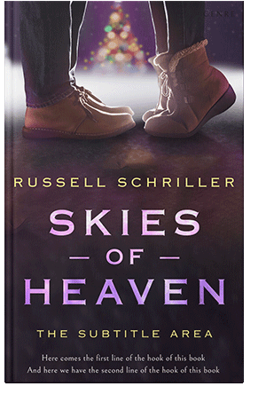 Pre Made Book Cover Cocoa Brown