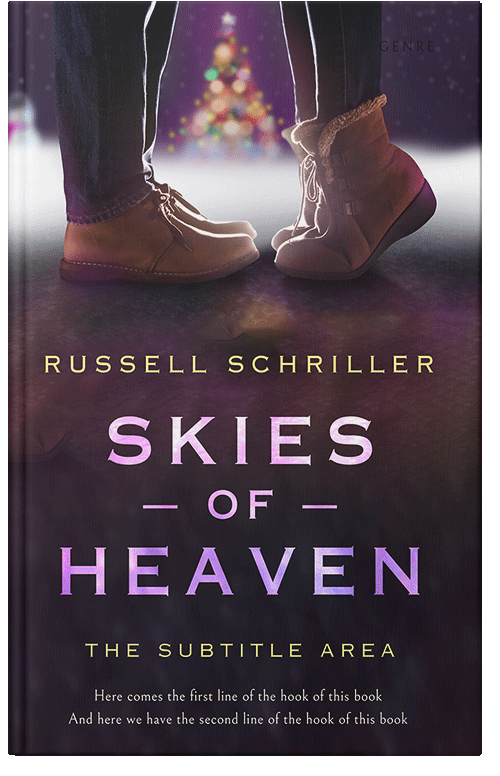 Front view of Cocoa Brown #25030 - Premade Romance Book Cover