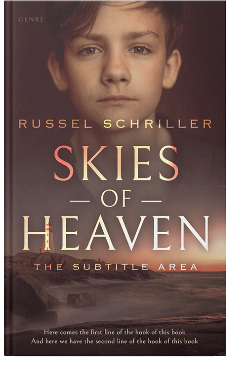 Front view of Rock #25035 - Premade Teen & Young Adult Book Cover