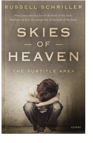 Pre Made Book Cover Sand Dune