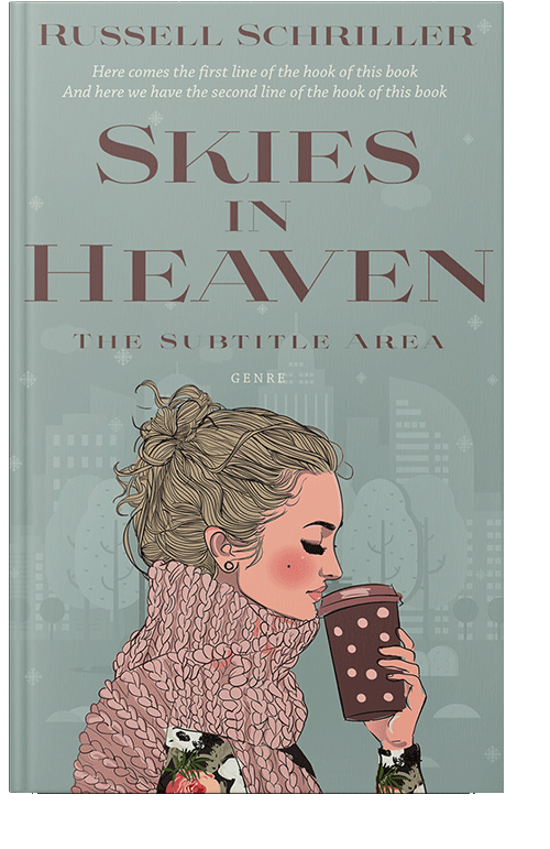 Front view of Edward #25042 - Premade Chick Lit Book Cover | BookCoverZone