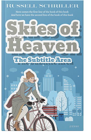 Pre Made Book Cover Glacier