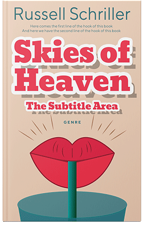 Pre Made Book Cover Almond