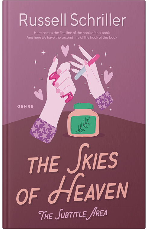 Front view of Cannon Pink #25046 - Premade Chick Lit Book Cover